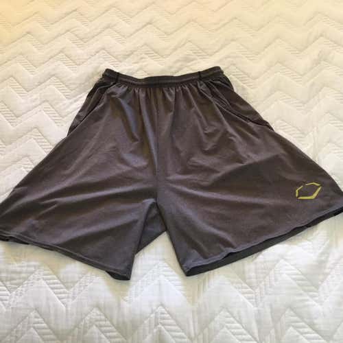 EvoShield Shorts Men’s XL Gray Excellent!