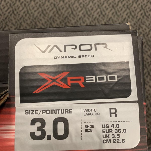 New Vapor X300R Inline Skates Junior Size 3