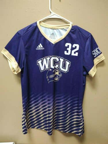 New Adidas Shocklite Utility Jersey/Shorts Womens Sz Medium Western Carolina