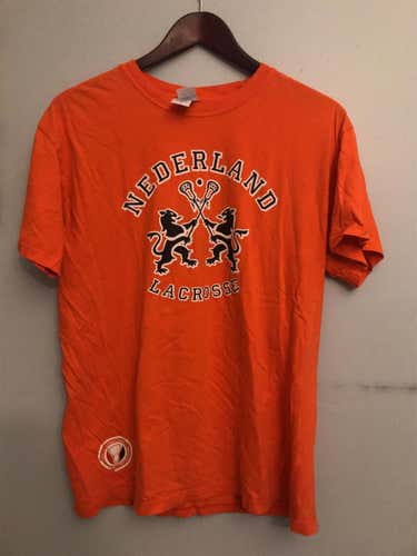 Netherlands Lacrosse T Shirt World Games Size M/L