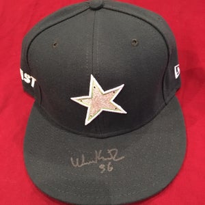 Wilking Rodriguez 2010 Midwest League All Star Game MiLB Used Worn Signed Autographed New Era Hat