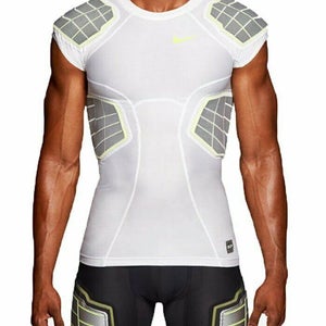 Nike Men's Pro Combat Hyperstrong 4-Pad Camo Football Shirt Large