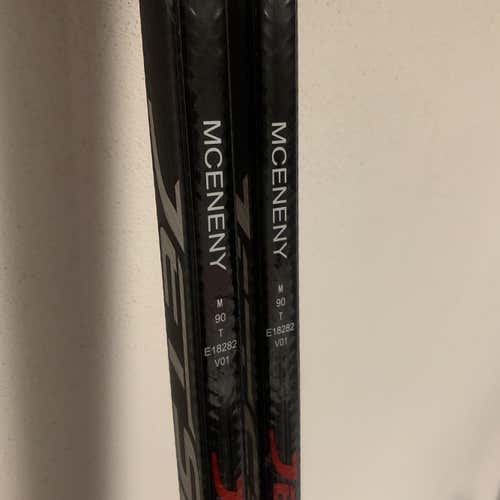 (2x) CCM JETSPEED RH 90 Flex P28 Pro Stock Hockey Stick