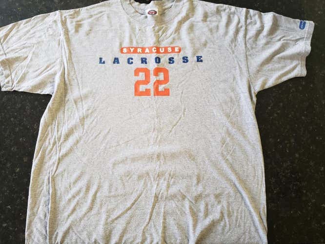 Old school Syracuse lacrosse Brine Shirt