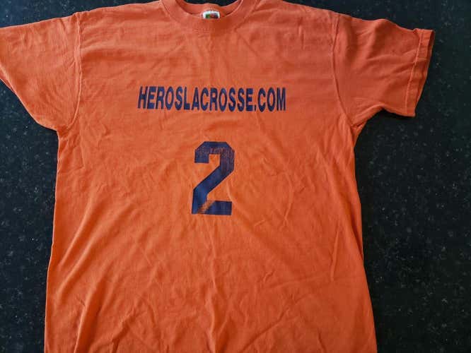 Heros lacrosse summer league shirt