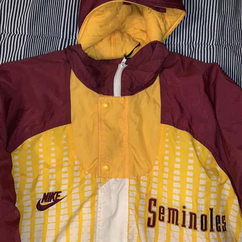 Vintage Nike Florida State University Rain/Snow Jacket