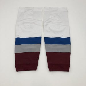 Game Used Colorado Avalanche NHL Socks | Reebok |XL