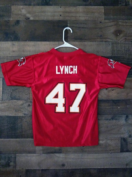 47 John Lynch Jersey Mens 2XL Red Football oddball Bucs colors DA Atheltic  |