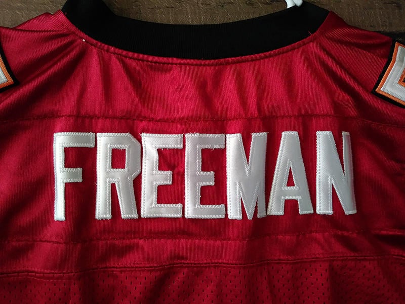 Shirts  Reebok Nfl Josh Freeman 5 Tampa Bay Buccaneers On Field