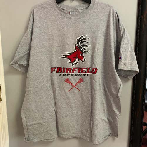 Fairfield University Stags Lacrosse T-shirt XXL