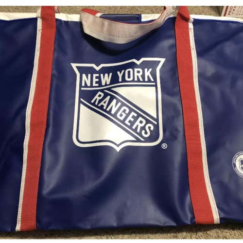New NWT Sher-Wood New York Rangers Player Equipment Carrying Bag