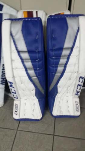CCM Extreme Flex E3.0 Goalie Leg Pads Senior Pro Stock