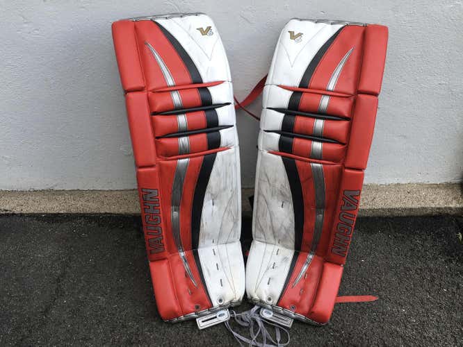 Vaughn V6 2000 Pro Goalie Leg Pads, 34” + 2”