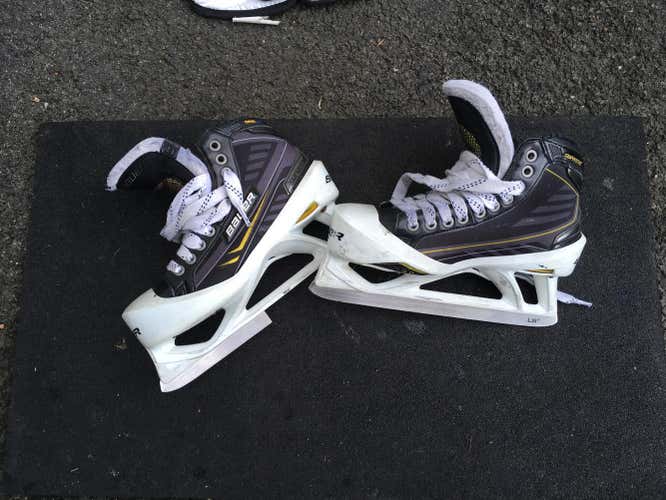 Bauer Supreme One.9 Goalie Skate, Skate Size 6D (one broken steel)