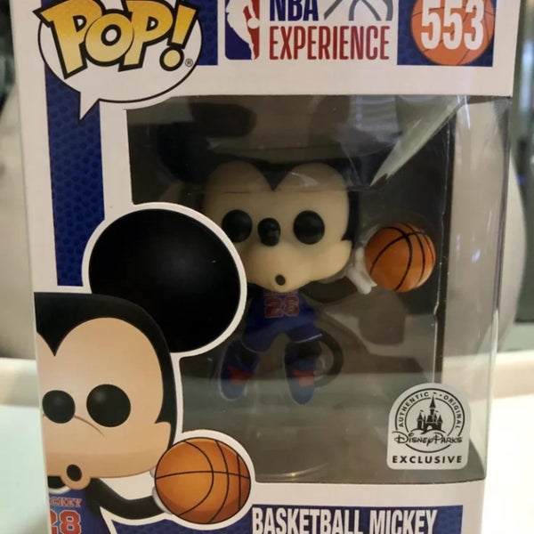 Limited Edition & EXCLUSIVE NBA Experience Walt Disney World Mickey Mouse Funko POP Figure