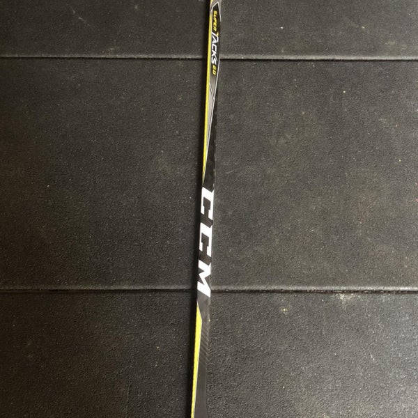 New Super Tacks 2.0 Hockey Stick Lefty Toe Senior Pro Stock