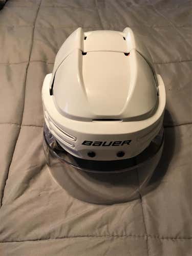 Bauer Re-Akt 75 Helmet Medium With Pro-Clip Visor Pro Stock