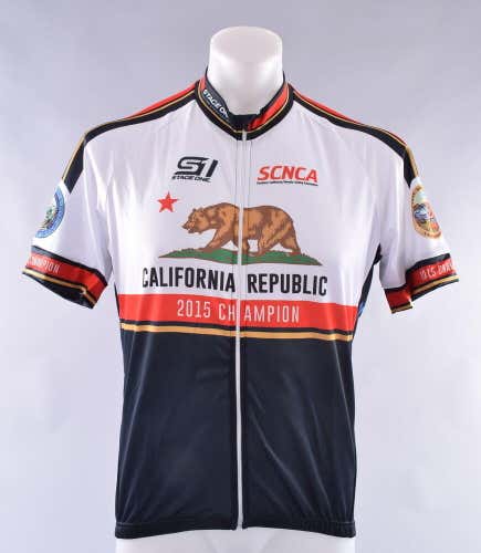 StageOne SCNCA 2015 Race Jersey SS Unisex XXL 2XL Cycling Bike Bicycle
