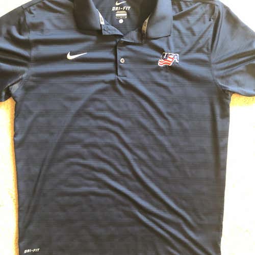 New Nike Team USA Hockey Team Issued Polo
