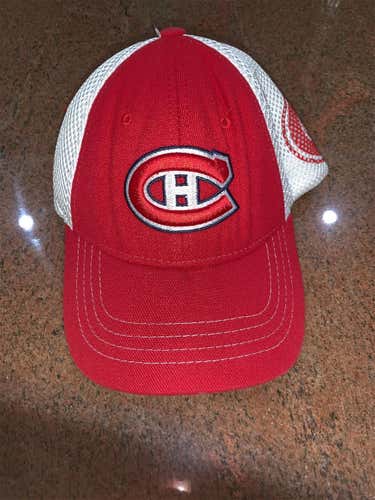 Montreal Canadiens Red/White Zephyr Hat Size S