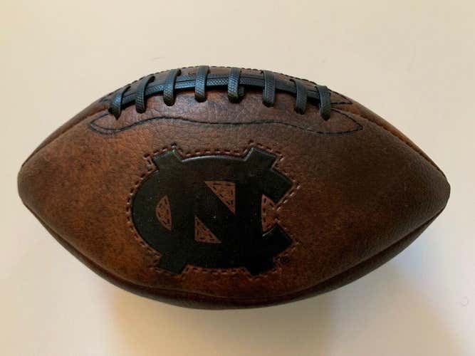 NCAA North Carolina Color Logo Football Eruzione Pic And Statue