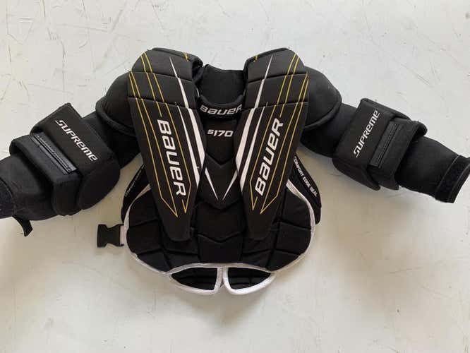 Bauer Supreme S170 Goalie Chest and Arm Protector Goalie Chest Protector Junior
