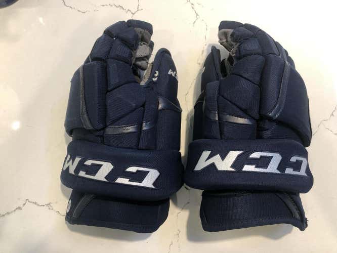 CCM HG12 Gloves Senior Pro Stock Winnipeg Jets (G115)