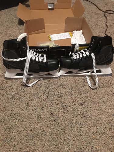 New Supreme S27 Hockey Goalie Skates Senior Size 8.5