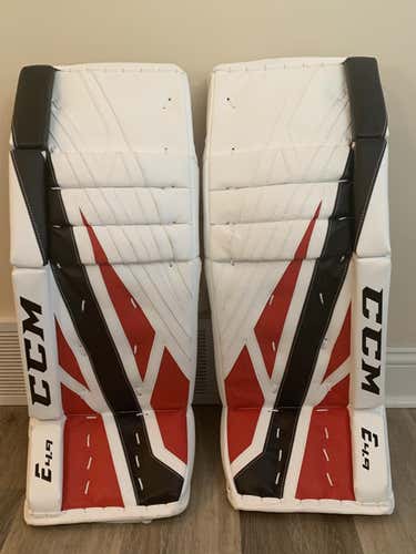 New CCM Extreme Flex E4.9  32 plus 1 Goalie Leg Pads