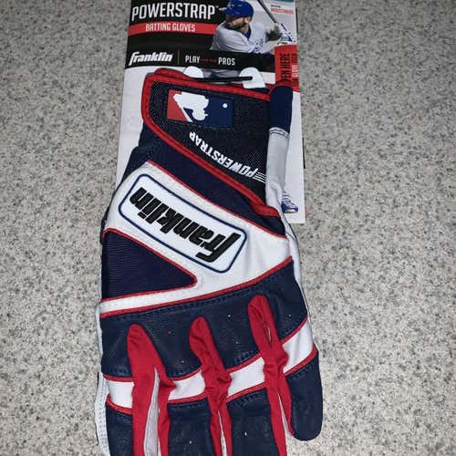 (OFFER UP) Franklin Powerstrap Batting Gloves