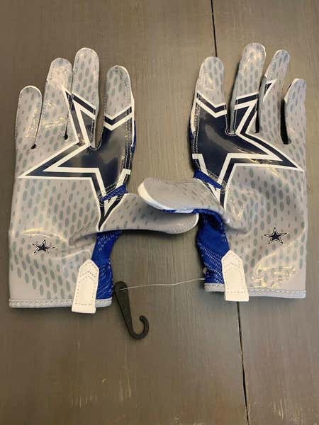 NEW Nike Vapor Fly NFL Dallas Cowboys Football WR Player Gloves