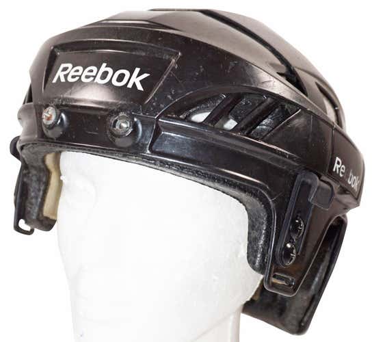 REEBOK ICE HOCKEY BLACK HELMET K SERIES - ADULT SENIOR MEDIUM 21.5"-23" USED