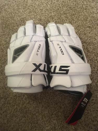 New STX Cell IV Lacrosse Gloves