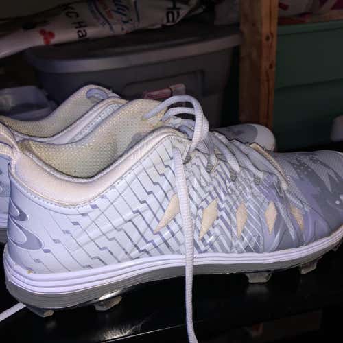 Boombah Molded Cleats Size 9 Chrome Bottom
