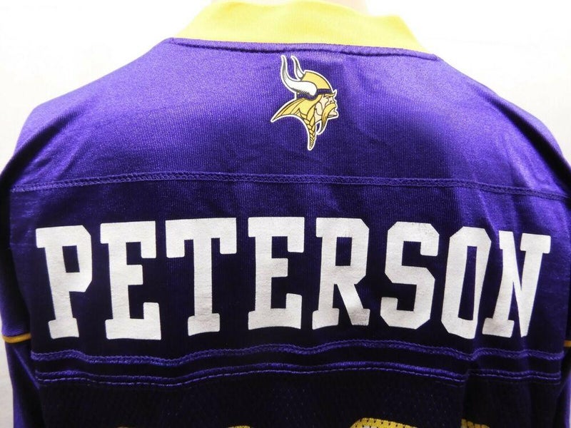 Adrian Peterson Minnesota Vikings Signed Purple #28 Custom Jersey –