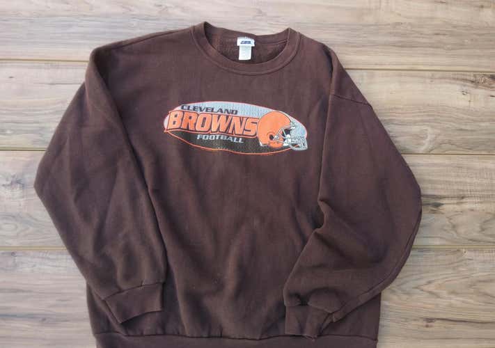 Cleveland Browns Vintage Sweatshirt Size Adult XL GREAT CONDITION
