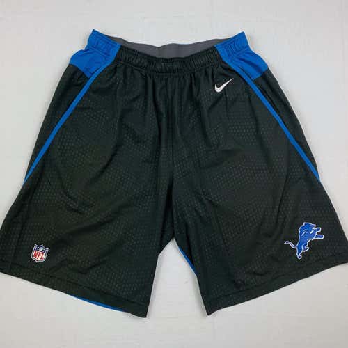 Nike Dri-Fit Detroit Lions On-Field Apparel Team Shorts XL