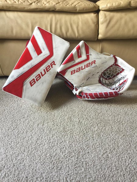 Bauer One.9 Goalie Glove & Blocker Regular Senior