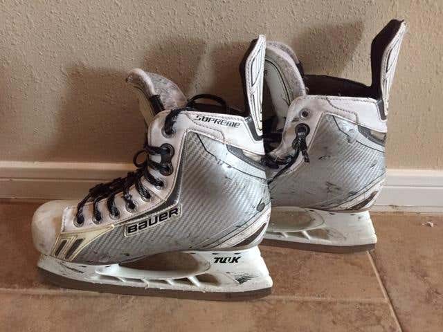 Bauer Supreme One.6 Hockey Skates Junior Size 5 White