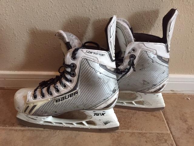 Bauer Supreme One.6 Hockey Skates Junior Size 5 White