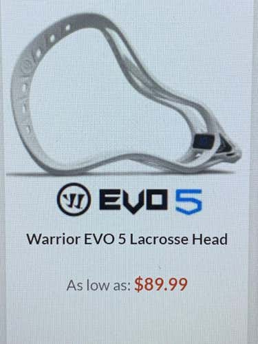 New Warrior Evo 5 Head
