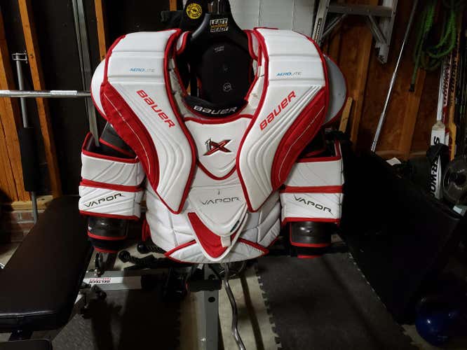 Bauer Vapor 1X Goalie Chest and Arm Protector Goalie Chest Protector Senior