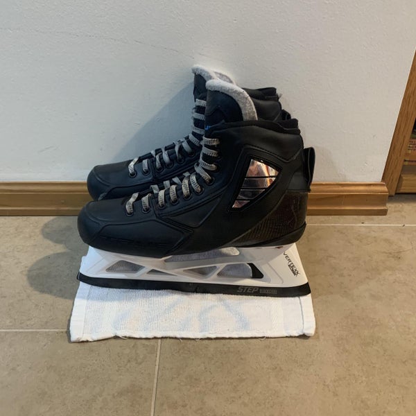 Two Piece True Goalie Skates With Vertexx Holders