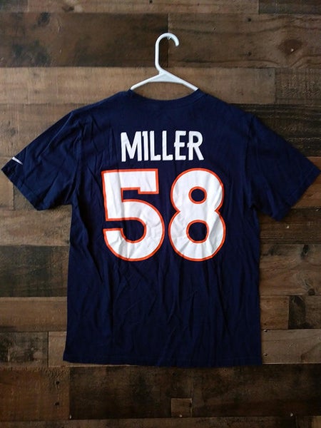 Women's Fanatics Branded Von Miller Orange Denver Broncos Player Jersey 