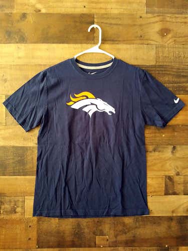 Nike NFL Football DENVER BRONCOS Blue Orange White #58 Von Miller Player Shirt