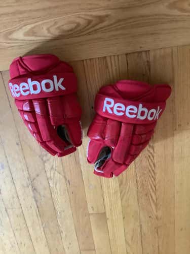 Pro stock red Reebok 4-Roll pro Gloves Senior Pro Stock
