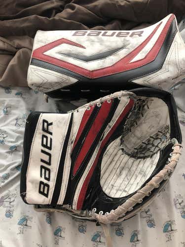 Bauer Rx10 glove and one90 blocker