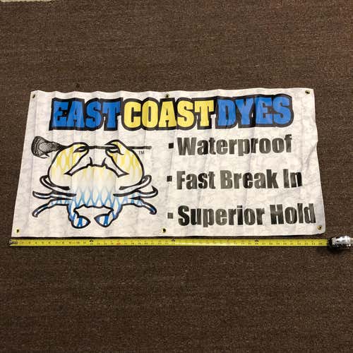 East Coast Dyes Banner 46” X 23”