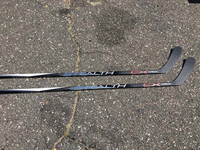 2 Pack - Easton Synergy GX Pro Stock Hockey Stick 85 Flex Grip Toe Curve Zuccarello