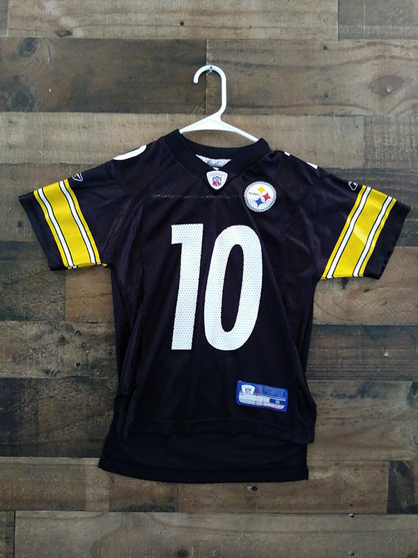 Reebok Authentic NFL Pittsburgh Steelers #7 Ben Roethlisberger Jersey Sz M